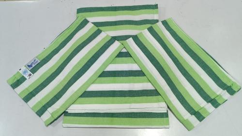 BEDSHEET STRIPE 72X100 2 PILLOW COVER